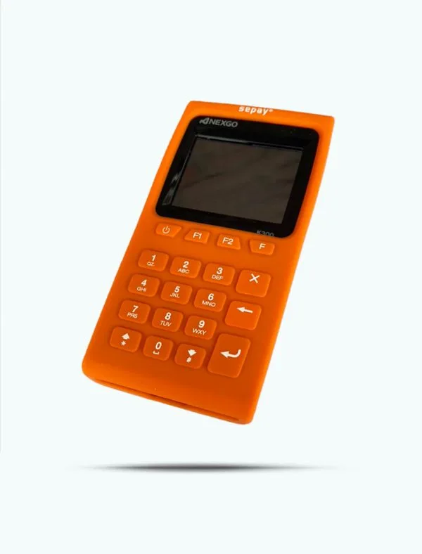Oranje siliconen beschermhoes NEXGO Mini (K300 4G)