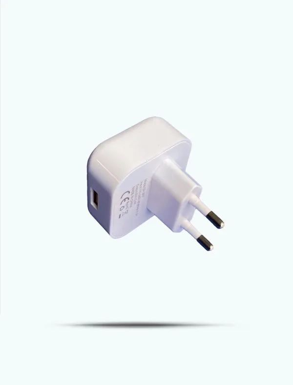 220V USB Adapter (wit) (excl. USB kabel)